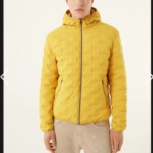 COLMAR Men's Bright Yellow Puffer Jacket